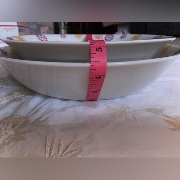 Vintage Strawflower Colorful Bowl Set-GentlyUsed-No Chips/Cracks,SmallScratches🎄 - Picture 6 of 16